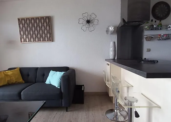 T2 1ere Ligne Loggia Vue 180 ° Parking Апартаменты Аркашон